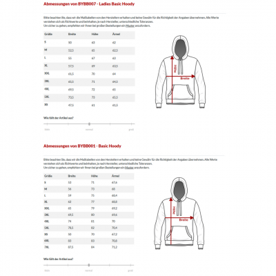 Hoodie_Größen